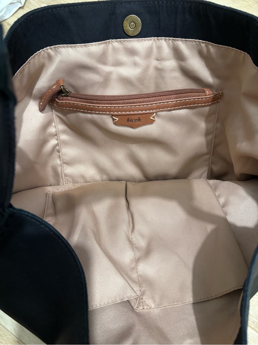 Women’s The Sak Los Feliz Hobo Purse Premium Large Leather Handbag $90.00 - Picture 7 of 9